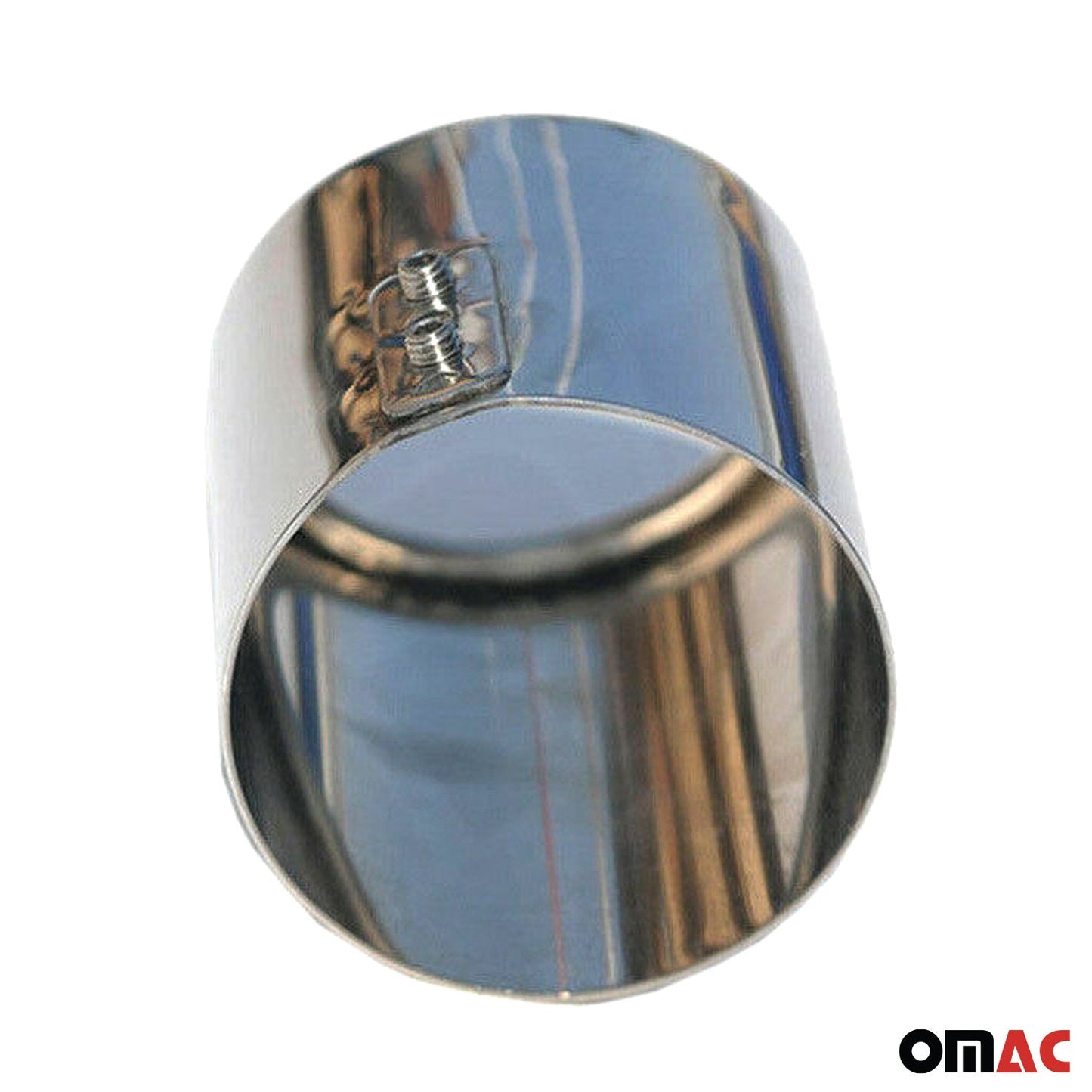 Ornamente eșapament pentru BMW 02 E10 1966-1977 oțel inoxidabil cromat 60mm 2 bucăți