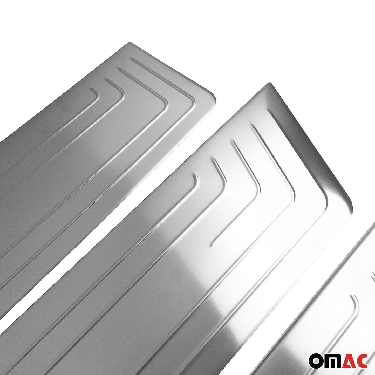 Ornamente prag ușă pentru VW Caravelle T5 2003-2015, oțel inoxidabil cromat, set 4 piese