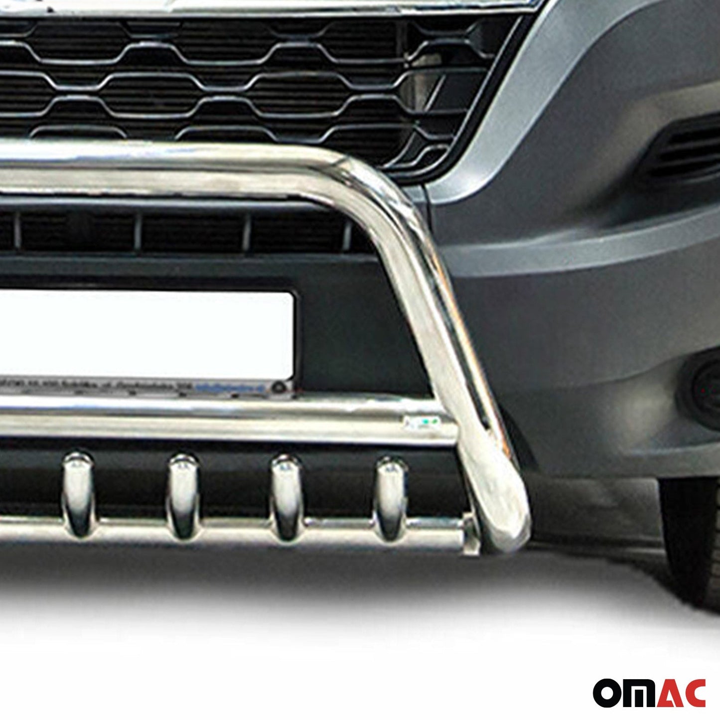 Bară de protecție/buton față pentru Citroen Jumper 2006-2016 cu ABE (omologare de tip germană) Oțel argintiu