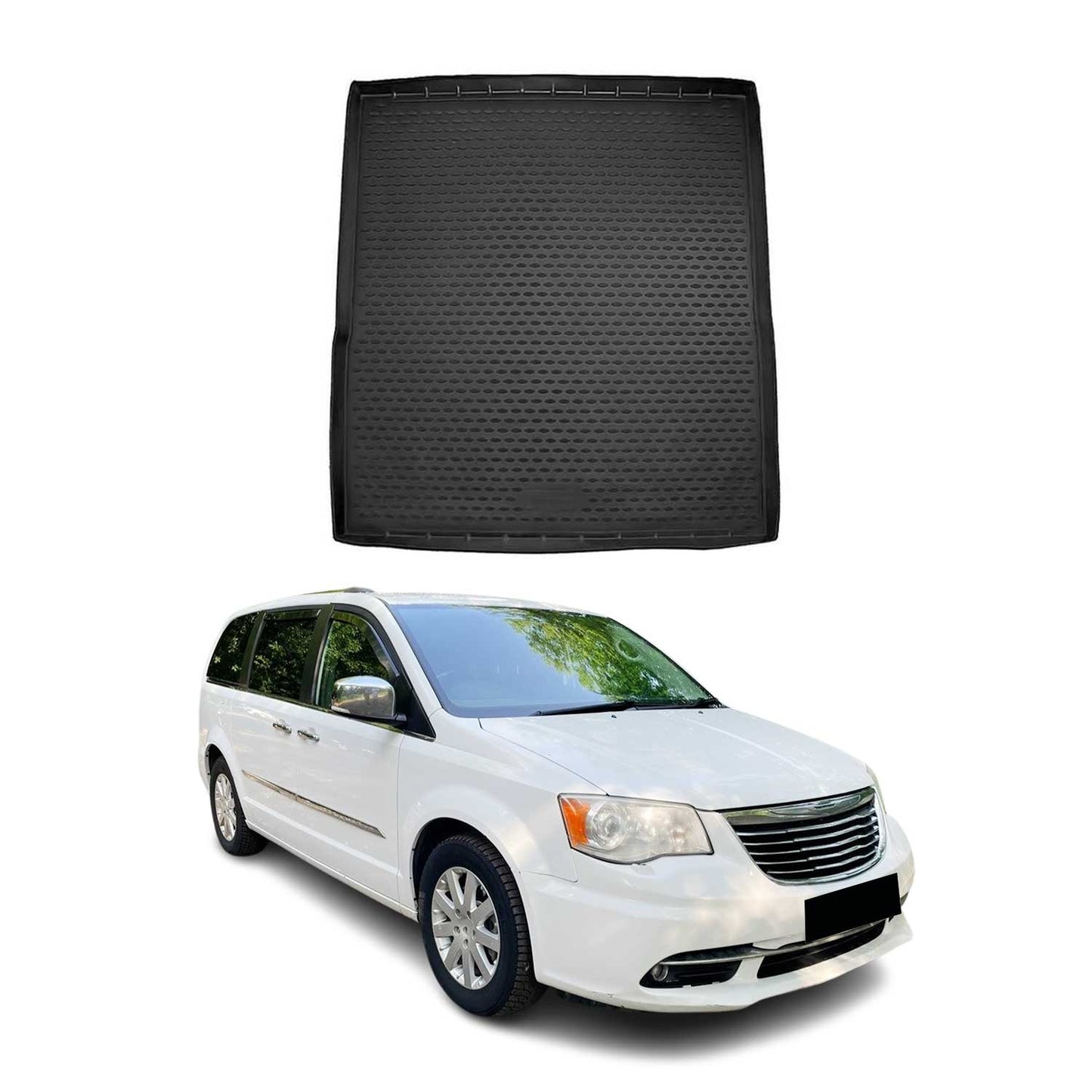 2008-2020 Dodge Grand Caravan/Voyager Kofferraummatte Kofferraumwanne Gummi TPE