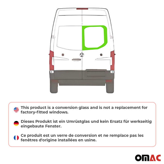 Heckscheibe Fenster Auto für Mercedes Sprinter W907 2018-2025 Rechts L1 L2 L3 L4