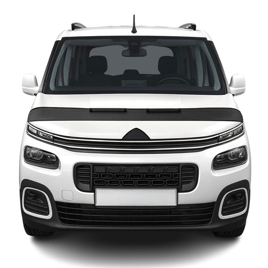 Haubenbra Steinschlagschutz Bonnet Bra für Opel Combo 2018-2025 Carbon Halb