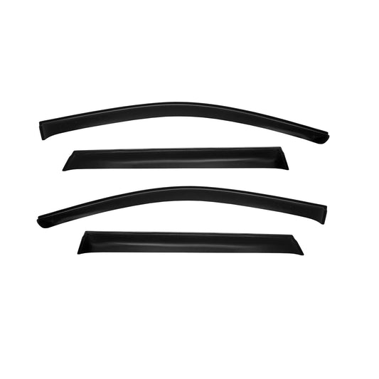 Windabweiser Regenabweiser für VW Touareg 2018-2025 Dunkel Acryl 4tlg