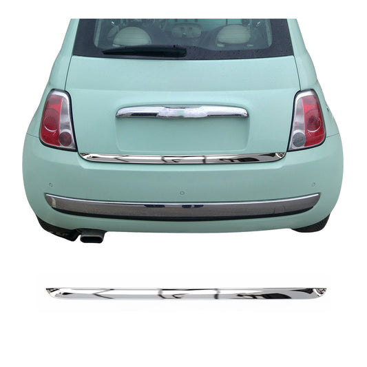 Kofferraumleiste Heckleiste für Fiat 500C 2007-2015 Edelsthal Edelstahl Chrom