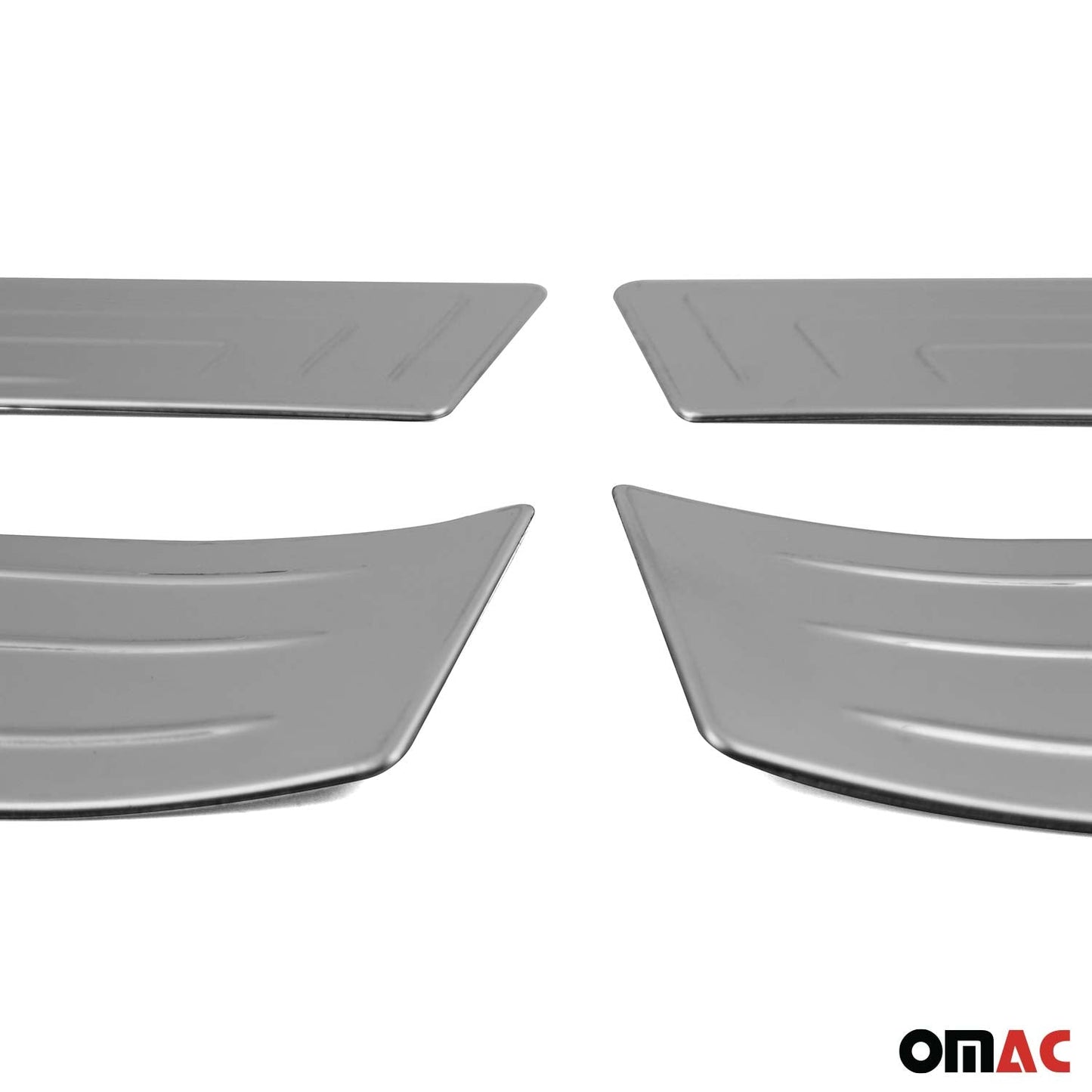 Ornamente prag ușă pentru Hyundai ix35 2010-2024, oțel inoxidabil, argintiu, 4 bucăți