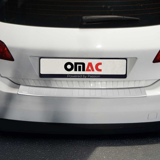 Ladekantenschutz Stoßstangenschutz für Peugeot 308 2014-2021 Edelstahl Gebürstet