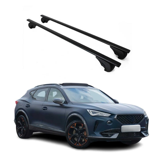 Dachträger Grundtäger für Cupra Formentor 2020-2025 75kg Metall Schwarz 2 tlg