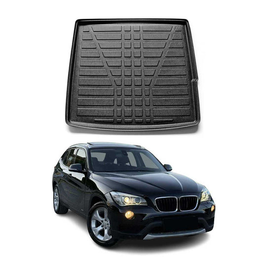 Kofferraumwanne Laderaumwanne für BMW X1 E84 2009-2015 Gummi TPE Schwarz