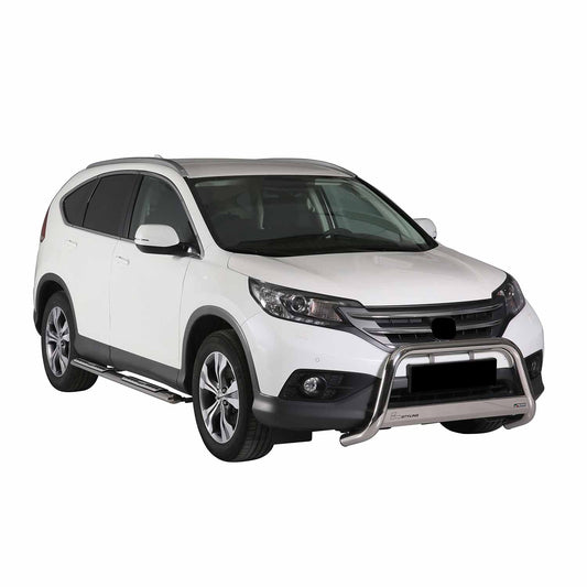 Edelstahl Seitenschweller Schwellerrohre für Honda CR-V 2012-2015 Silber