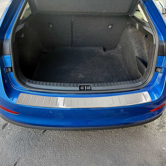 Ladekantenschutz für Skoda Scala 2019-2025 Chrom Edelstahl Gebürstet