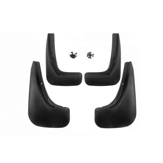 Schmutzfänger Kotflügel für Citroen C4 Picasso 2013-2018 Kunststoff Schwarz 4tlg