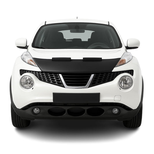 Protecție capotă anti-ciobituri pentru Nissan Juke 2010-2014, jumătate neagră
