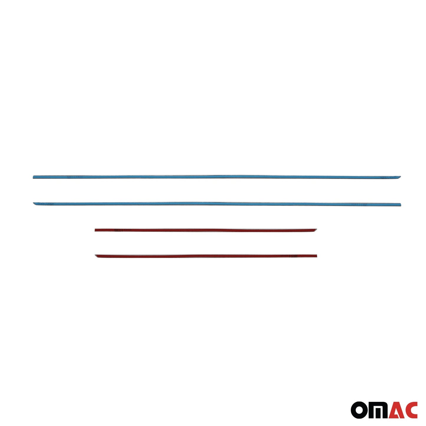 Seitentürleiste Türleisten Türschutzleisten für VW Golf 8 2019-2024 Edelstahl 4x