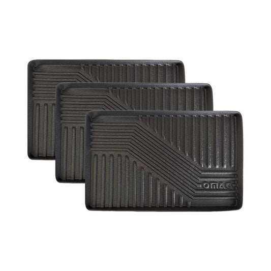 3x OMAC Schuhmatte Sauberlaufmatte Abtropfschale Napfunterlage 58x38cm Unterlage