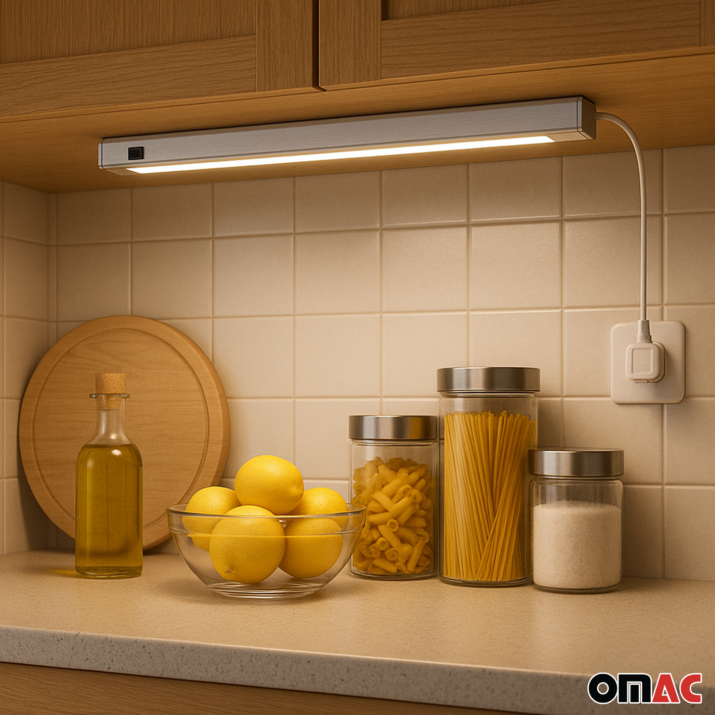 LED Unterbauleuchte Möbelleuchte Küchenleuchte 50 cm 6W A Energie