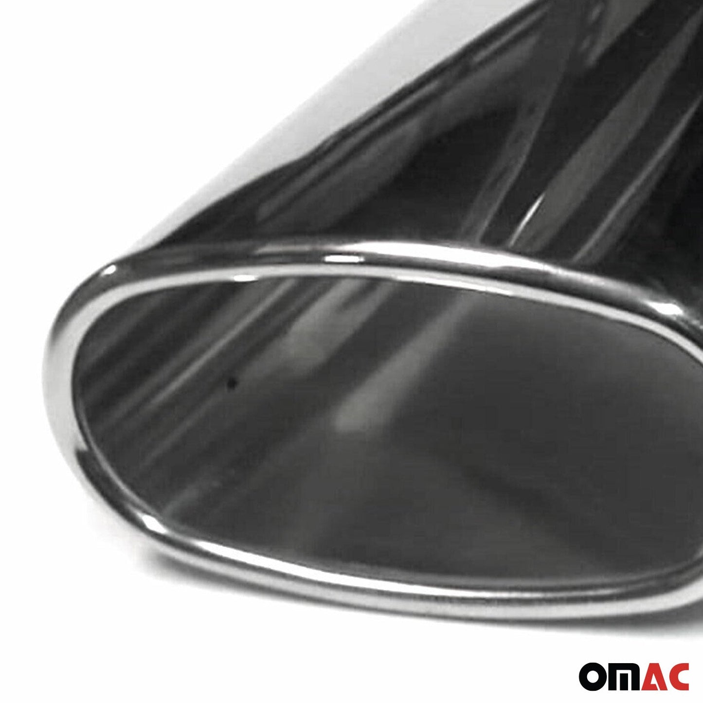 Ornamente eșapament pentru BMW Seria 3 E90 E91 E92 E93 2005-2013 oțel inoxidabil cromat 1 bucată