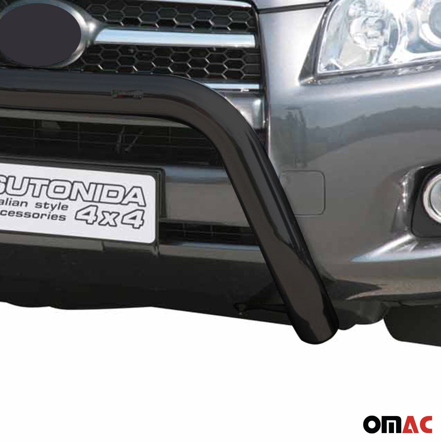 Bară de protecție/buton față pentru Toyota RAV4 XA30 2009-2010 ø76mm oțel negru