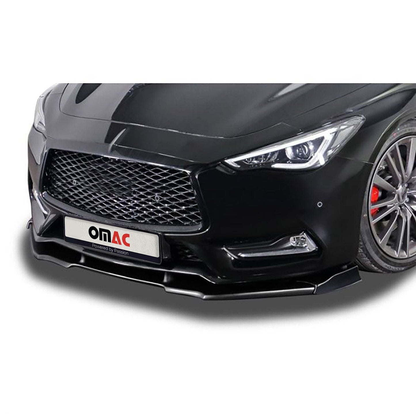 RDX Frontspoiler Vario-X Spoiler für Infiniti Q60 Schwarz