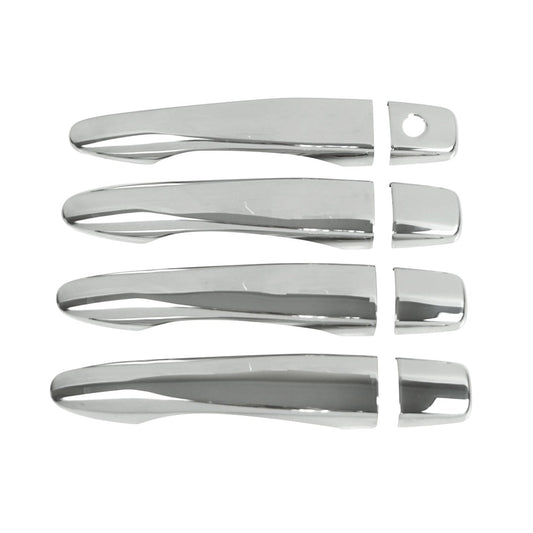 Türgriff Blende Türgriffkappen für Nissan X-Trail 2014-2022 Edelstahl Silber 8x