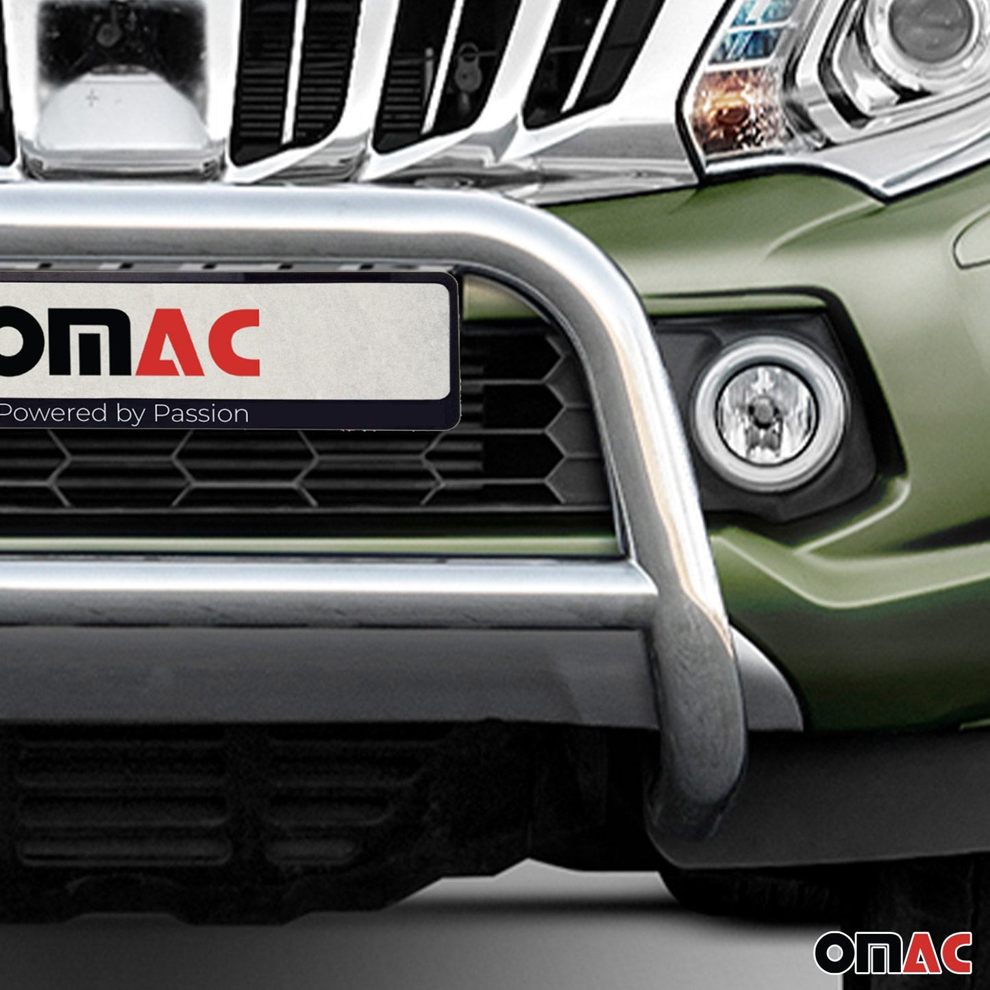 Bară de protecție față pentru Mitsubishi L200 2015-2022, omologată ABE, oțel, argintiu