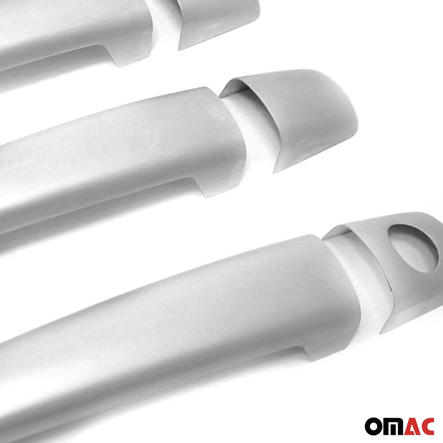 2012-2019 Peugeot 208 4Tür Türgriff Blende Türgriffkappen Edelstahl Matt 8x