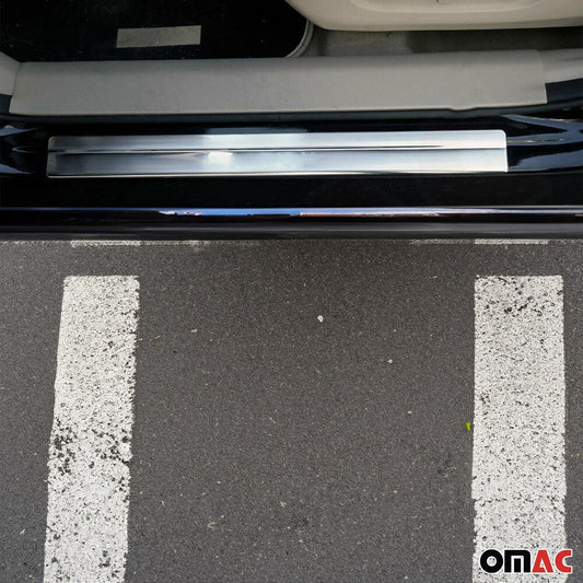 Protecții prag ușă pentru Nissan X-Trail T32 2016-2025, oțel inoxidabil, 4x