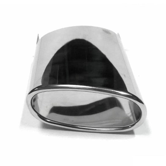 Ornamente eșapament pentru BMW Seria 3 E90 E91 E92 E93 2005-2013 oțel inoxidabil cromat 1 bucată