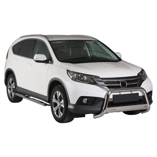 Frontbügel Frontschutzbügel für Honda CR-V 2012-2015 ø63mm Stahl Silber Schutz