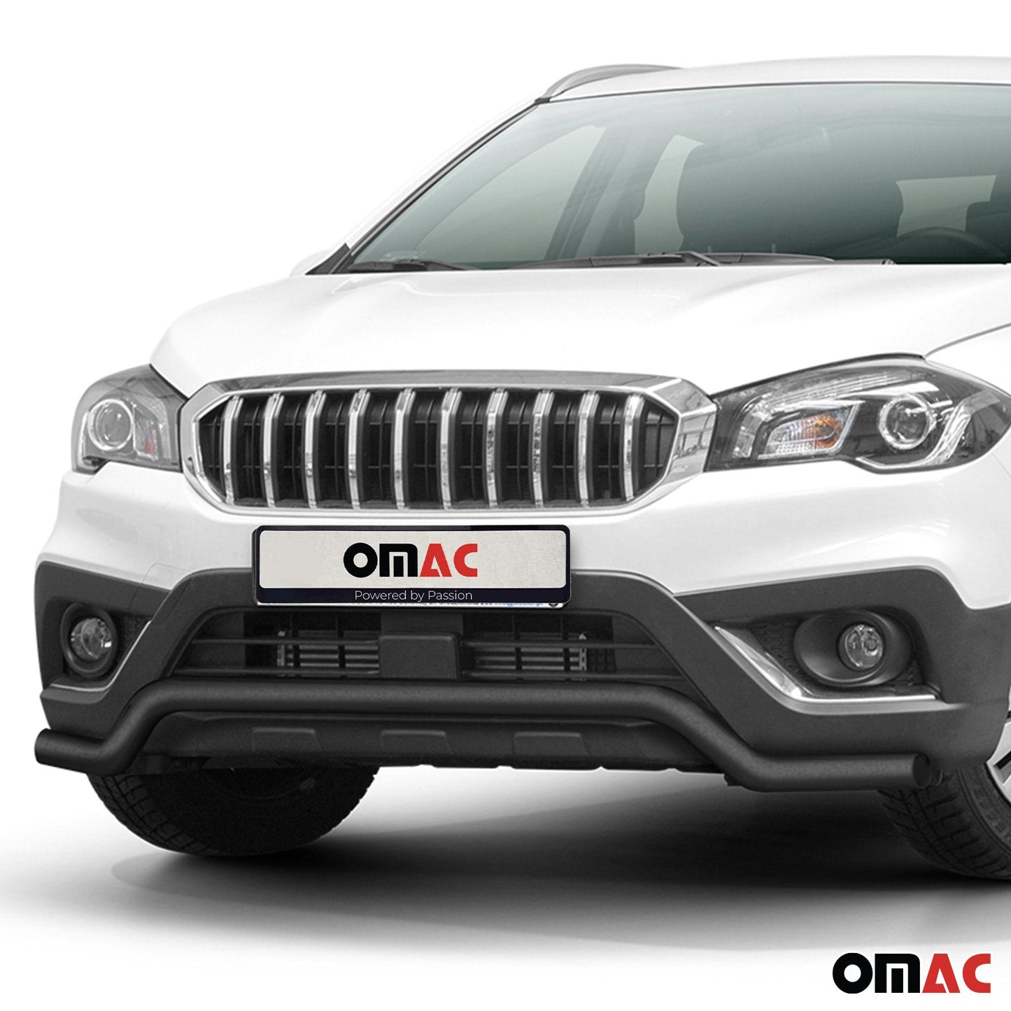 Bară de protecție față, bară de protecție față pentru Suzuki SX4 S-Cross 2016-2022, omologată ABE, neagră