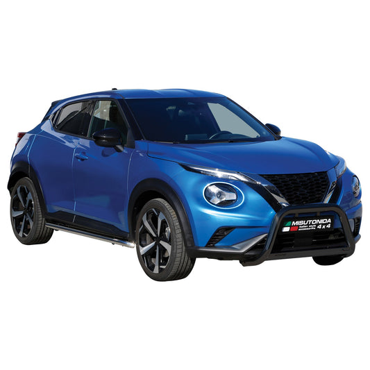 Frontbügel Frontschutzbügel für Nissan Juke 2020-2025 ø63mm Stahl Schwarz Schutz