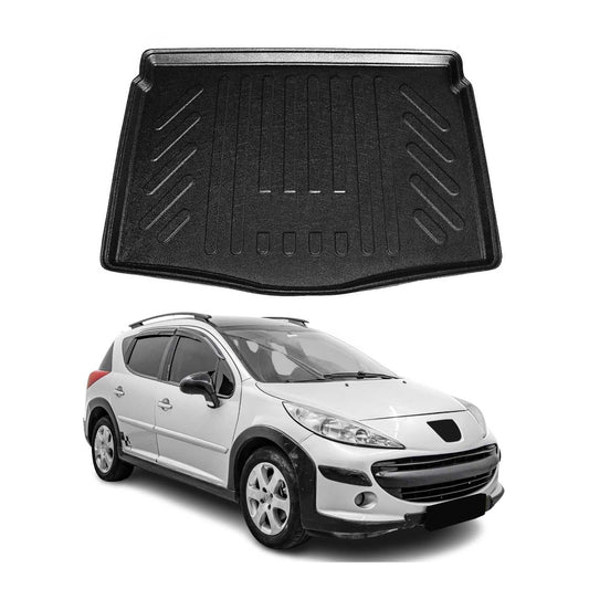 Protecție portbagaj/căptușeală pentru bagaje Peugeot 207 Station Wagon 2006-2012, fabricată din cauciuc TPE
