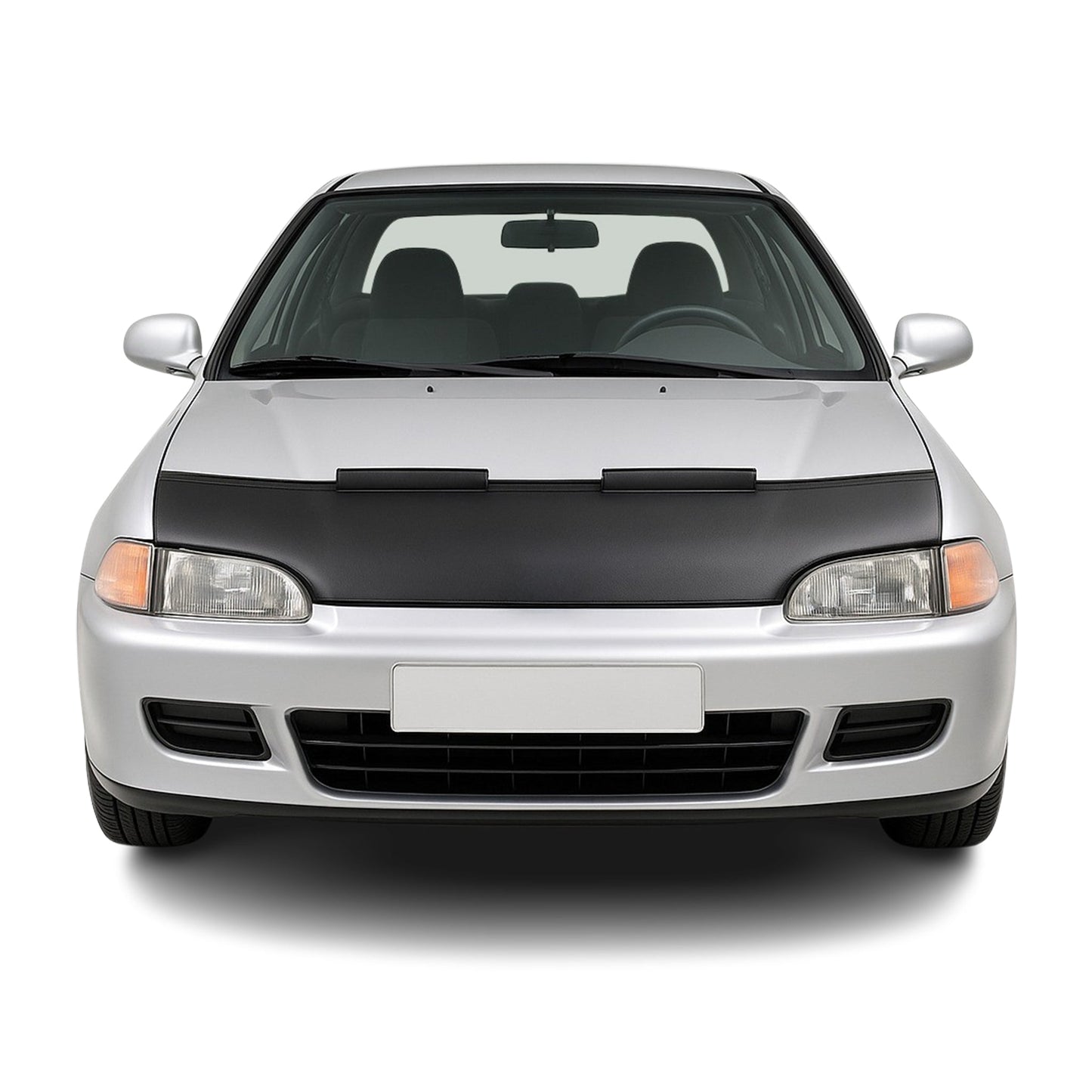 Protecție capotă anti-ciobire pentru Honda Civic 1991-1995, jumătate neagră