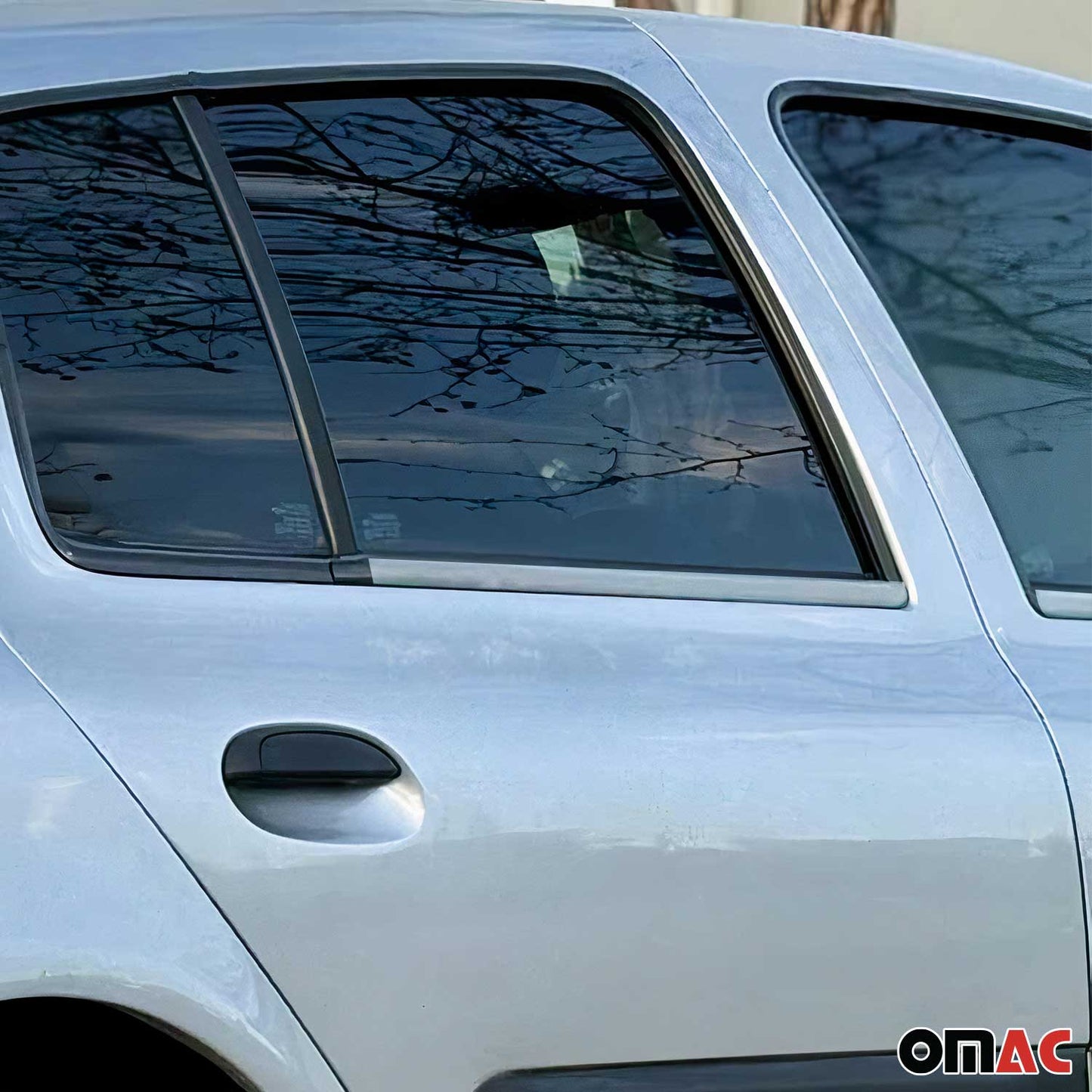 Fensterleisten Zierleisten für Renault Clio 1998-2005 Edelstahl Chrom 4tlg