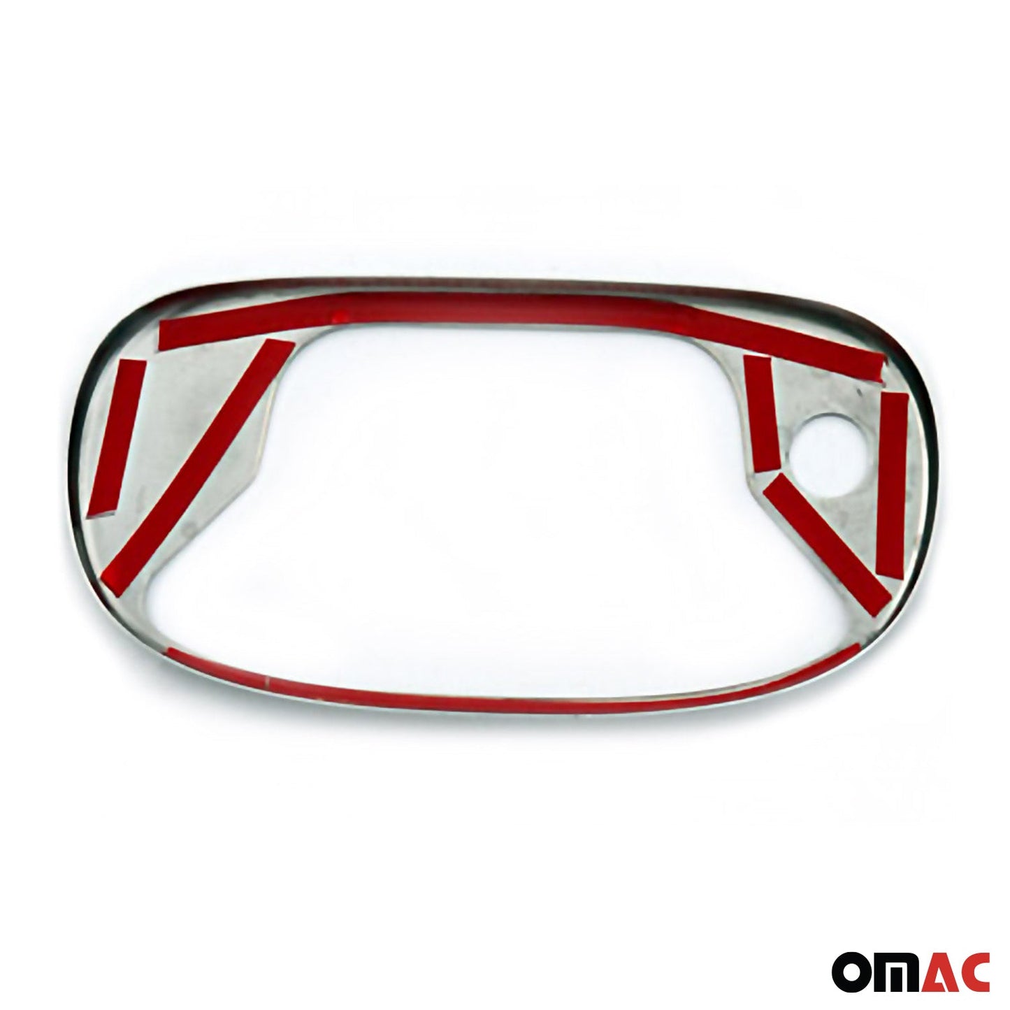 Heckklappe Kofferraumöffner Griff für Fiat Doblo 2000-2010 Edelstahl Chrom 2tlg