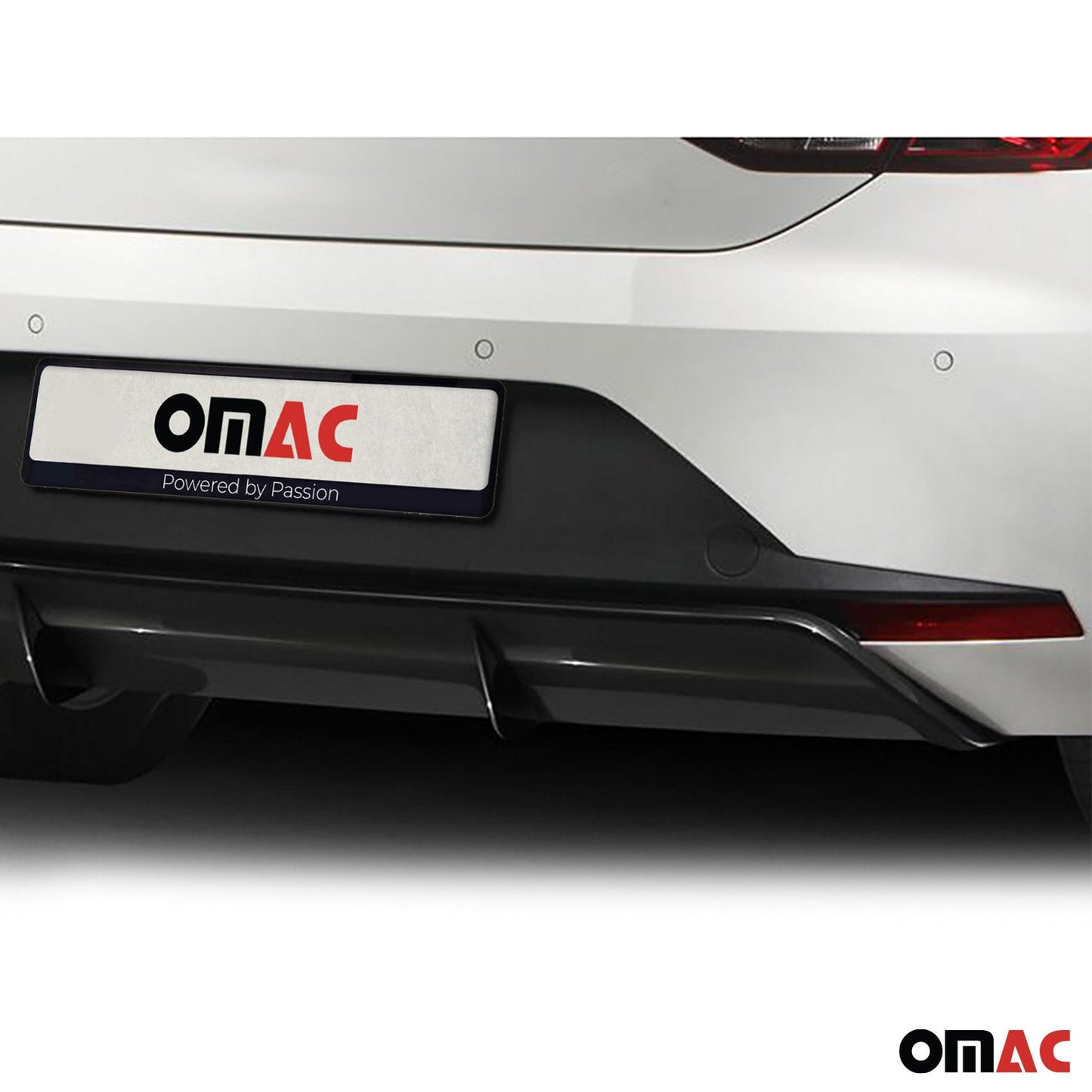 RDX Heckschürzenansatz Diffuser für Seat Leon 5F FR 5trg 2013-2017 Schwarz