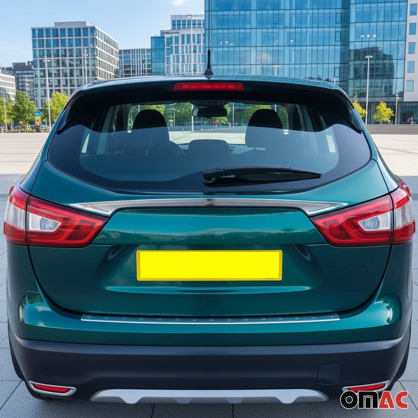 Deschizător portbagaj pentru Nissan Qashqai J11 2014-2021 oțel inoxidabil cromat