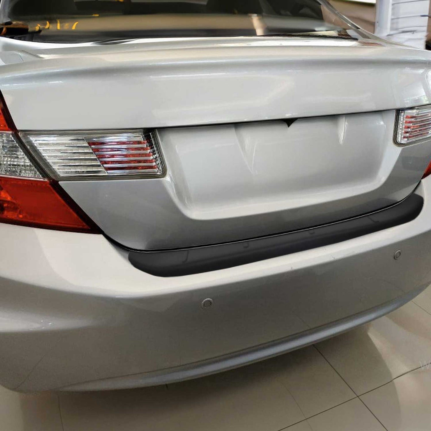 Ladekantenschutz Stoßstangenschutz für Honda Civic 2012-2016 Stufenheck ABS