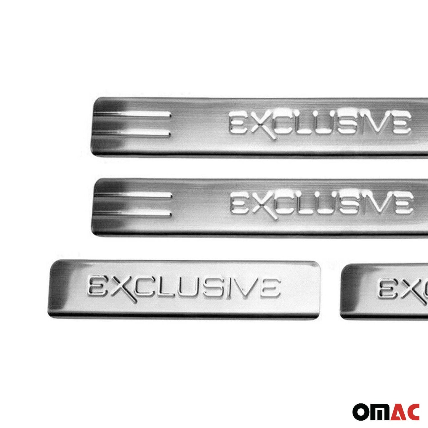 Ornamente prag uși exclusive pentru Skoda Yeti 2009-2017, oțel inoxidabil, 4x