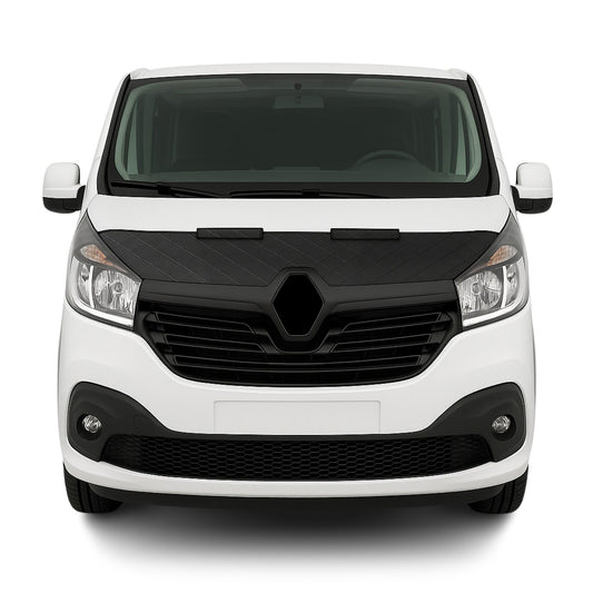 Schwarz Haubenbra Steinschlagschutz für Renault Trafic 2014-2020 Halb