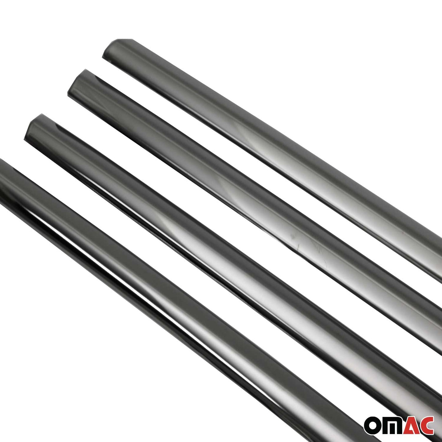 Fensterleisten Zierleisten für Opel Astra K Schrägheck Edelstahl Dunkel 16tlg