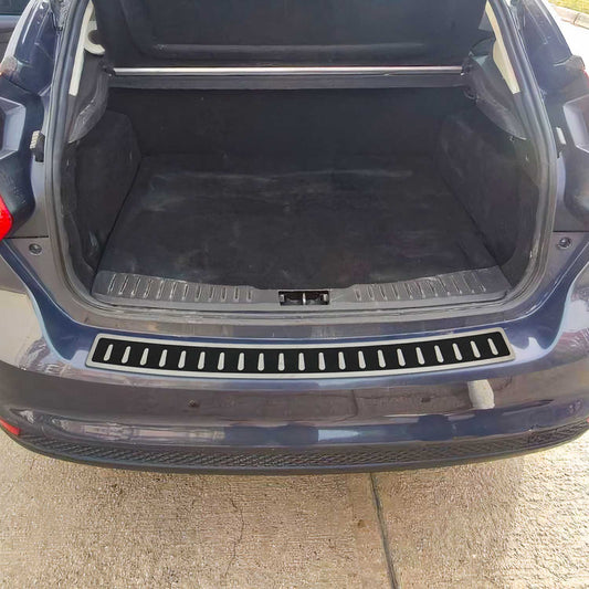 Protecție prag bara de protecție pentru Ford Focus 2011-2018 cu 5 uși, folie cromată din fibră de carbon