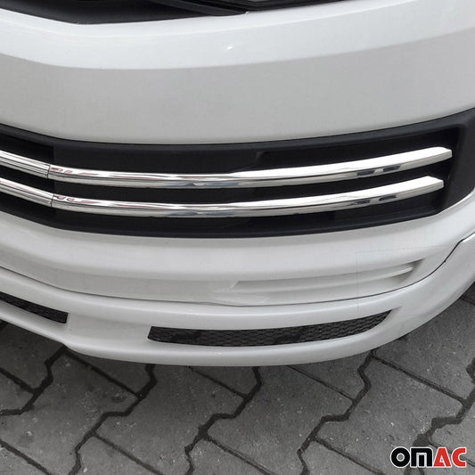 Grilă radiator VW T6 Transporter 2015-2019, crom inferior, 6 benzi