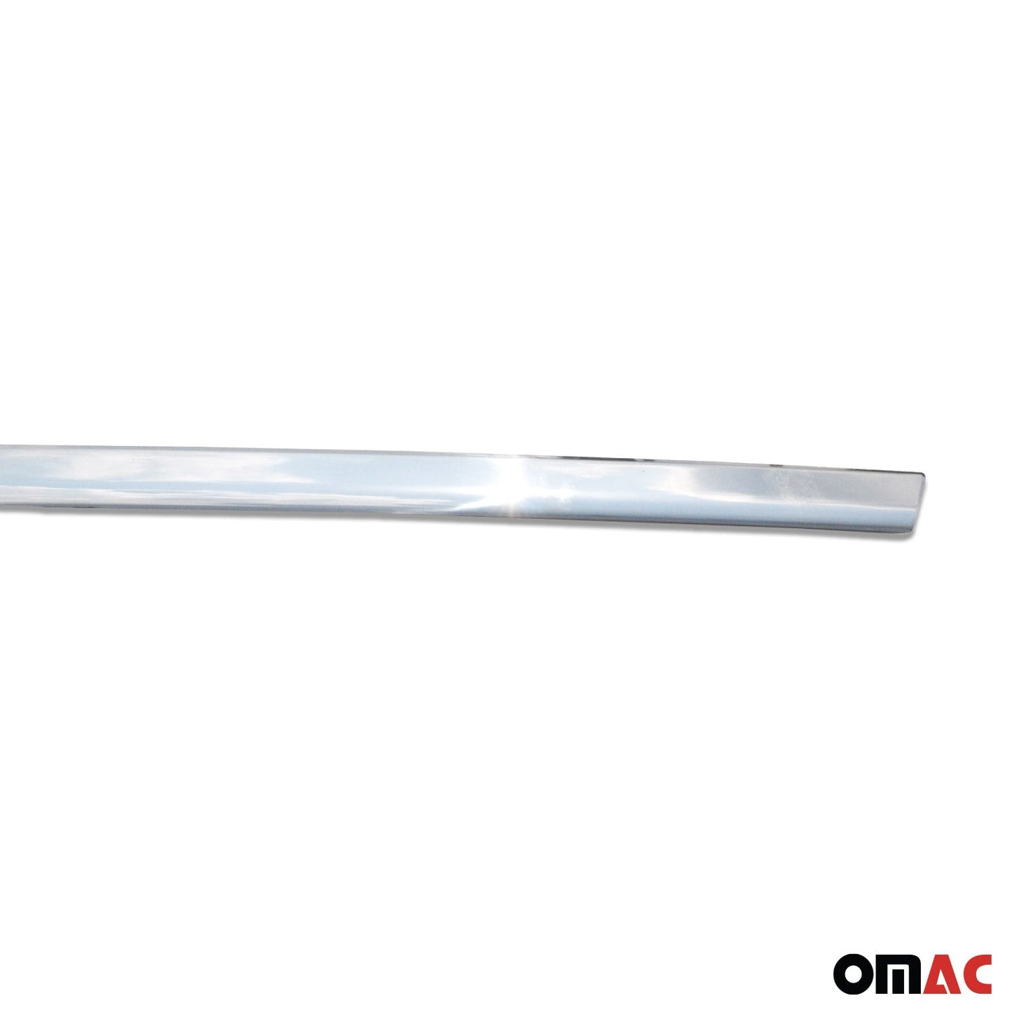 Bandă decorativă portbagaj hayon, pentru Kia Venga 2010-2025, oțel inoxidabil cromat, 1 bucată