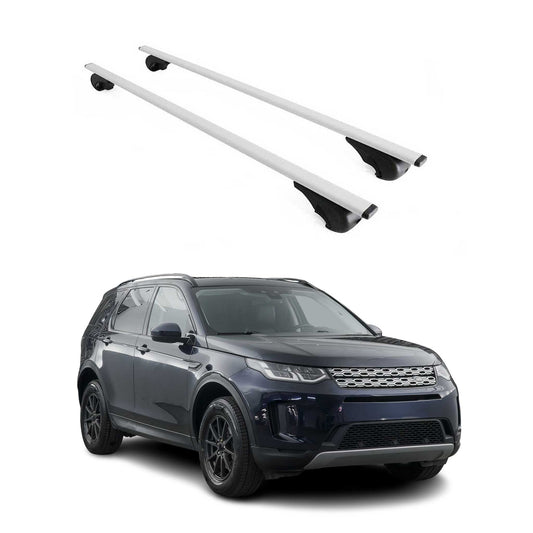 Portbagaj de plafon pentru Land Rover Discovery Sport 2015-2019 75kg Argintiu 2x