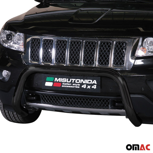 Bară de protecție/buton față pentru Jeep Grand Cherokee 2010-2013 ø76 oțel negru