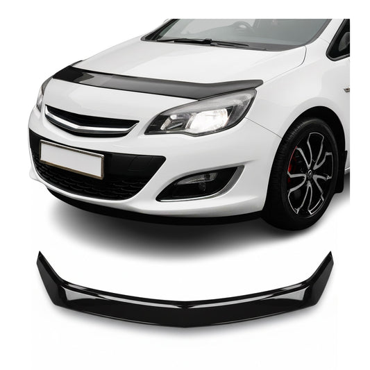 Motorhaube Deflektor Insekten Steinschlagschutz für Opel Astra J 2009-15 Dunkel