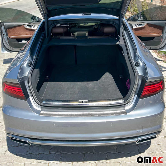 Ladekantenschutz für Audi A7 Limo 4G8 2010-2018 Heckschutz Edelstahl Chrom