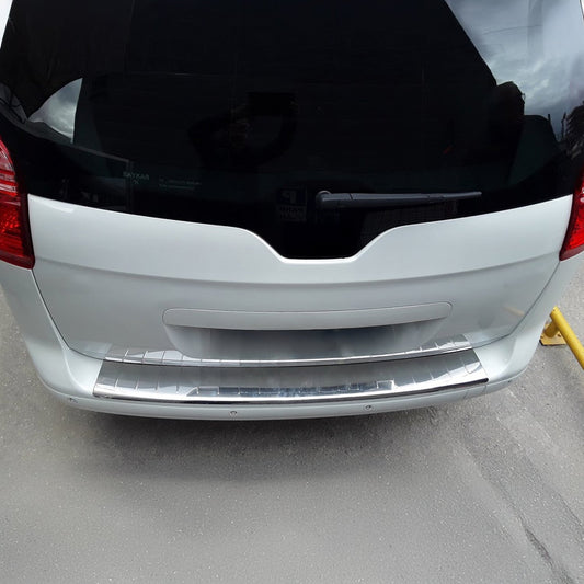 Ladekantenschutz Stoßstangenschutz für Peugeot 5008 Active 2017-2020 Edelstahl