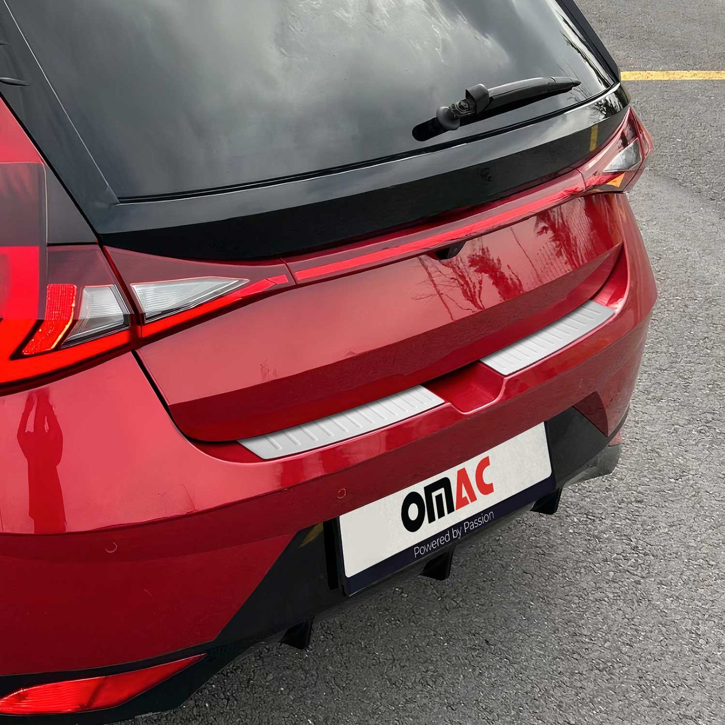 Ladekantenschutz Stoßstangenschutz für Hyundai i20 2020-25 Edelstahl Chrom 2tlg