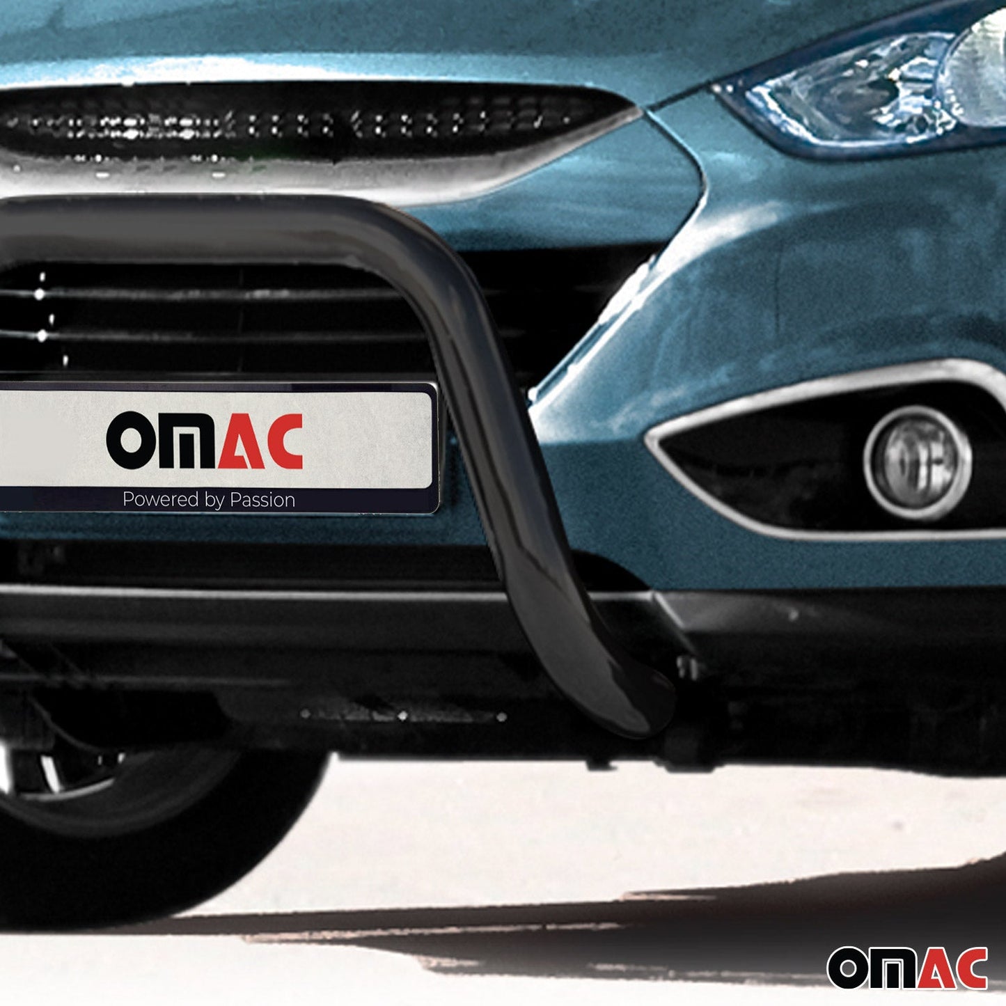 Edelstahl Frontschutzbügel Rammschutz für Hyundai IX35 2010-2015 Schwarz mit ABE